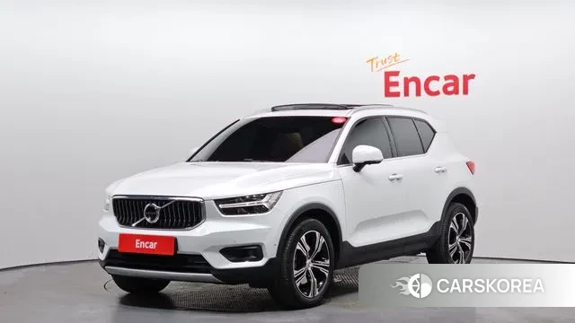 Volvo XC40 2022 Белый из Кореи