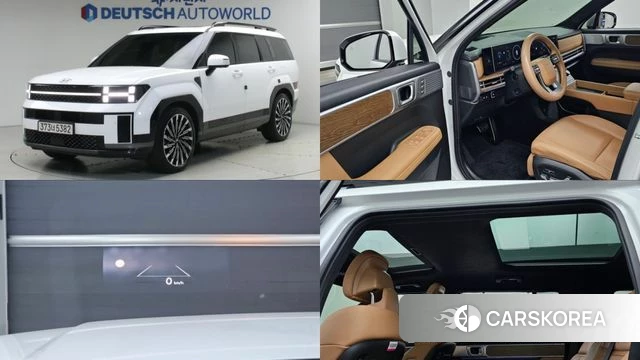 Hyundai Santa Fe (MX5) 2023 Белый из Кореи