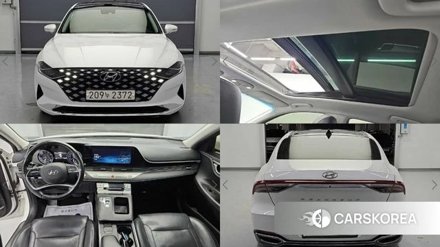 Hyundai The New Grandeur IG 2020 Белый из Кореи