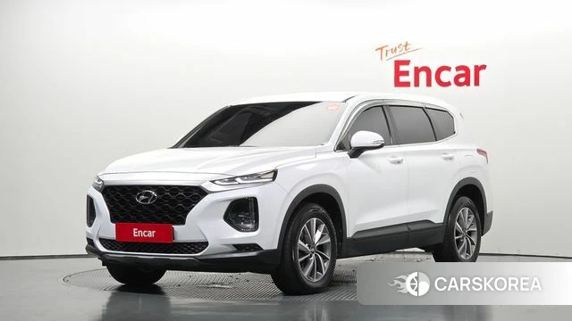 Hyundai Santa Fe TM 2018 Белый из Кореи