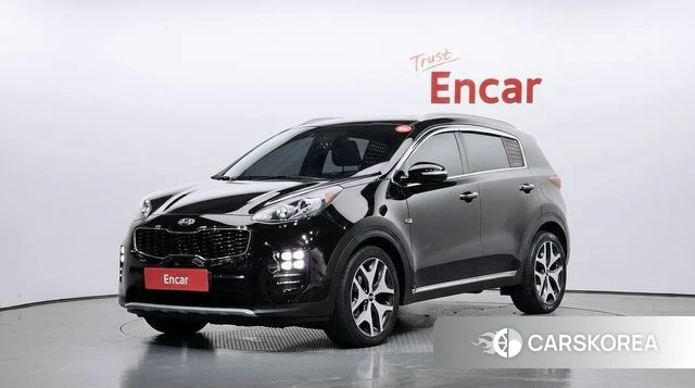 Kia Sportage 4th Generation 2018 Черный из Кореи