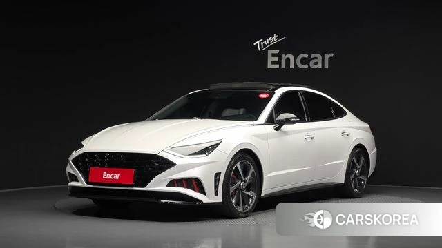 Hyundai Sonata (DN8) 2019 Белый из Кореи