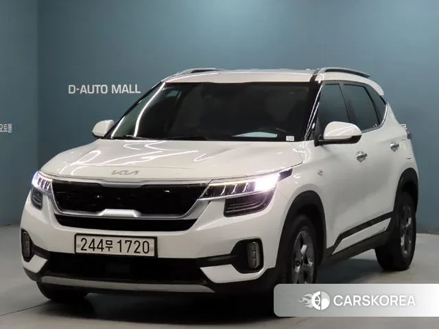 Kia Seltos 2022 Белый из Кореи