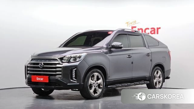 Ssangyong The New Rexton Sport 2022 Серый из Кореи