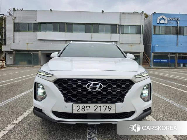 Hyundai Santa Fe TM 2018 Белый из Кореи