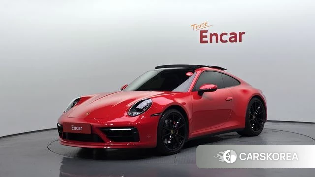 Porsche 911(992) 2021 Красный из Кореи