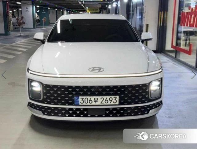 Hyundai Grandeur (GN7) 2024 Белый из Кореи
