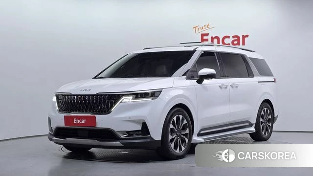 Kia Carnival 4th generation 2023 Белый из Кореи
