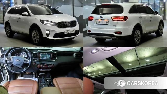 Kia The New Sorento 2019 Белый из Кореи