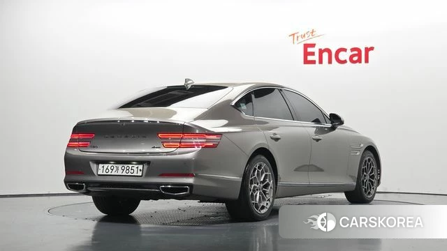 Genesis G80 (RG3) 2021 Серебряный из Кореи