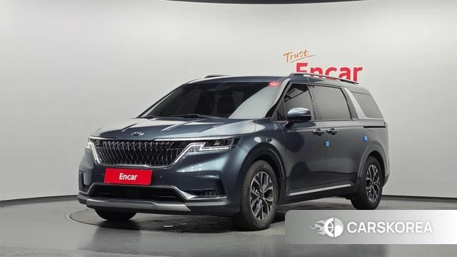 Kia Carnival 4th generation 2021 Синий из Кореи