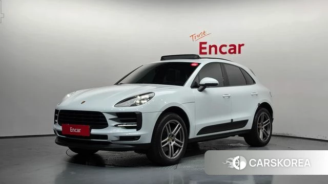 Porsche Macan 2021 Белый из Кореи