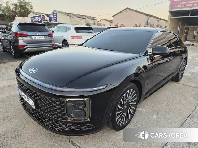 Hyundai Grandeur Hybrid (GN7) 2023 Черный из Кореи