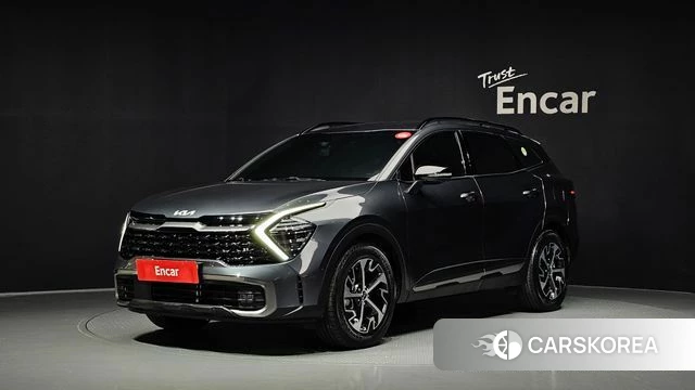 Kia Sportage 5th Generation Hybrid 2024 Серый из Кореи