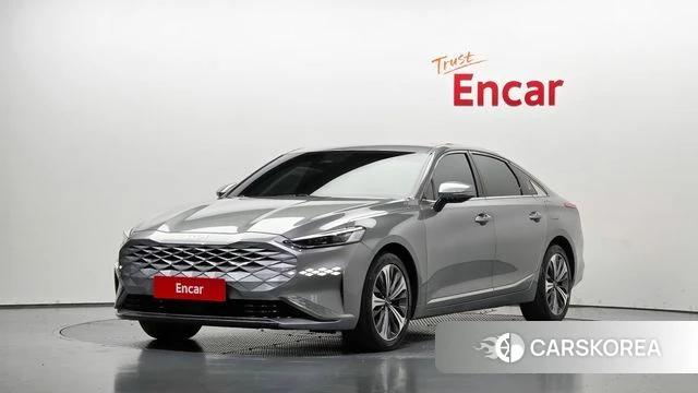 Kia K8 Hybrid 2021 Серебристо-серый из Кореи