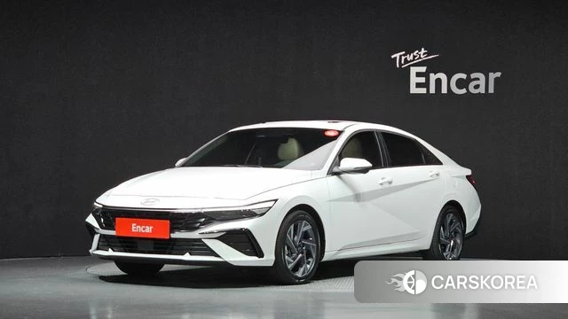 Hyundai The New Avante Hybrid (CN7) 2025 Белый из Кореи