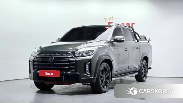 Ssangyong The New Rexton Sports Cannes 2022 Зеленый из Кореи
