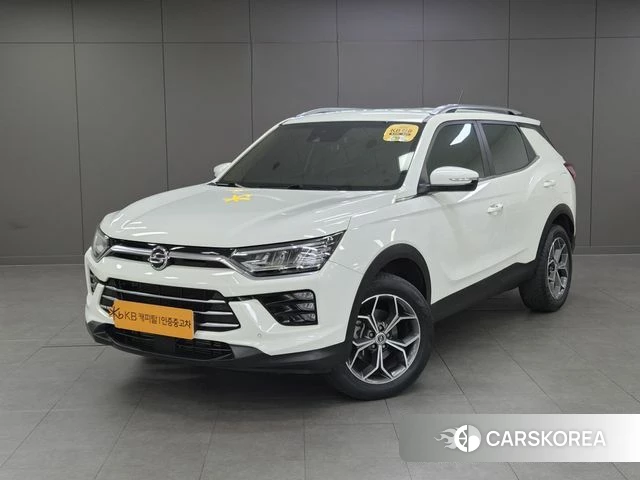 Ssangyong Beautiful Korando 2023 Белый из Кореи