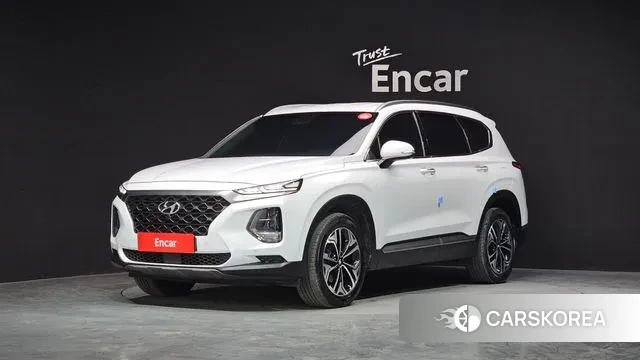 Hyundai Santa Fe TM 2019 Белый из Кореи