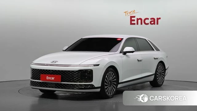 Hyundai Grandeur Hybrid (GN7) 2024 Белый из Кореи