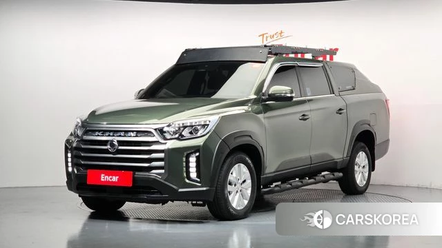 Ssangyong The New Rexton Sports Cannes 2022 Зеленый из Кореи