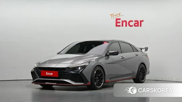 Hyundai Avante (CN7) 2022 Серый из Кореи