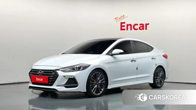 Hyundai Avante AD 2018 Белый из Кореи