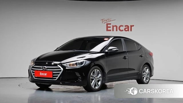 Hyundai Avante AD 2018 Черный из Кореи