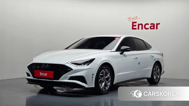 Hyundai Sonata (DN8) 2022 Белый из Кореи