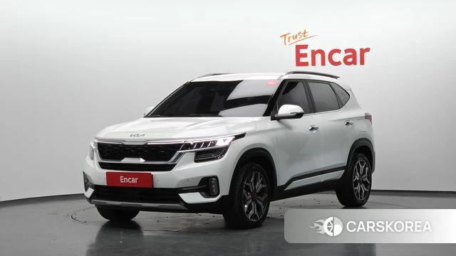 Kia Seltos 2021 Белый из Кореи