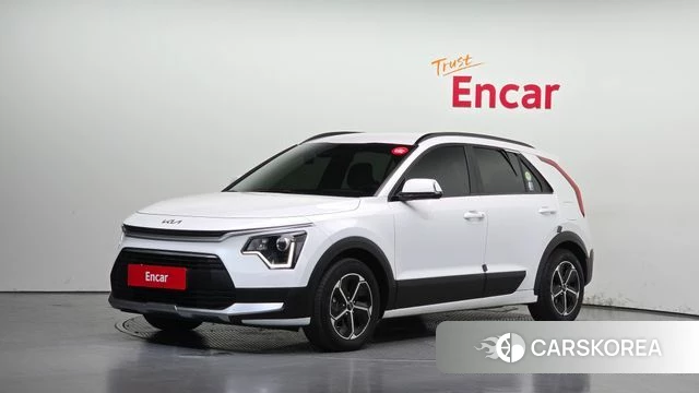Kia Di Ol Nu Niro 2023 Белый из Кореи