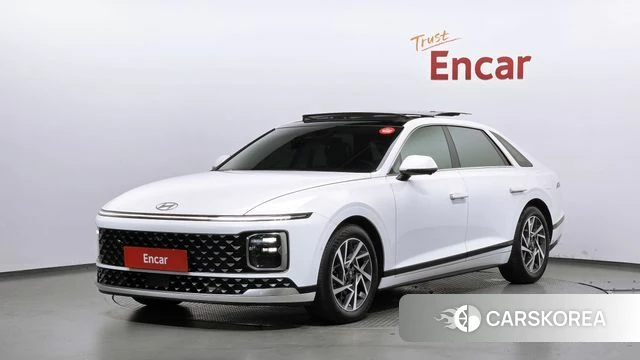 Hyundai Grandeur (GN7) 2023 Белый из Кореи