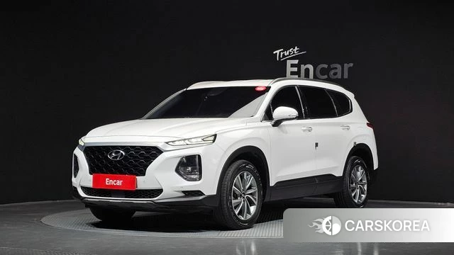 Hyundai Santa Fe TM 2019 Белый из Кореи