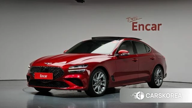Genesis The New G70 2020 Красный из Кореи