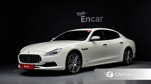 Maserati Quattroporte 2018 Белый из Кореи
