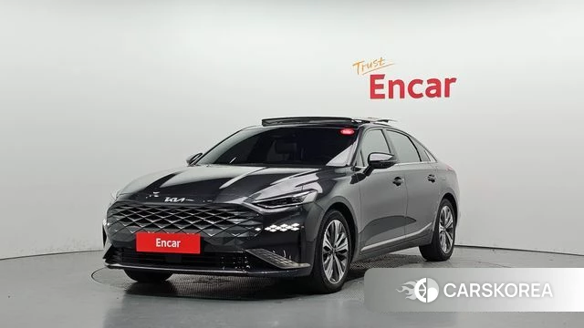 Kia K8 Hybrid 2023 Серый из Кореи