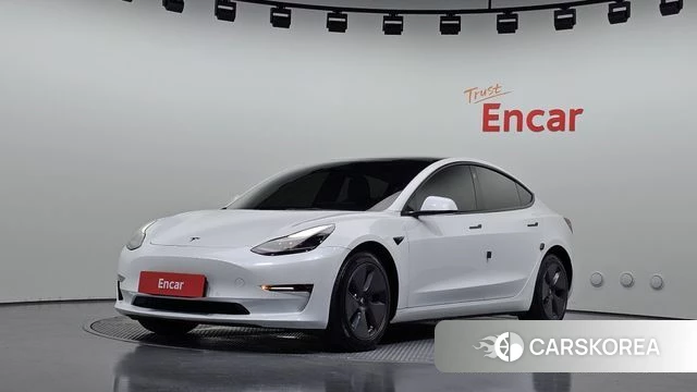 Tesla Model 3 2022 Белый из Кореи