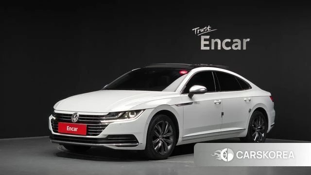 Volkswagen Arteon 2020 Белый из Кореи