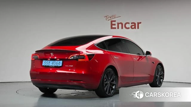 Tesla Model 3 2020 Красный из Кореи