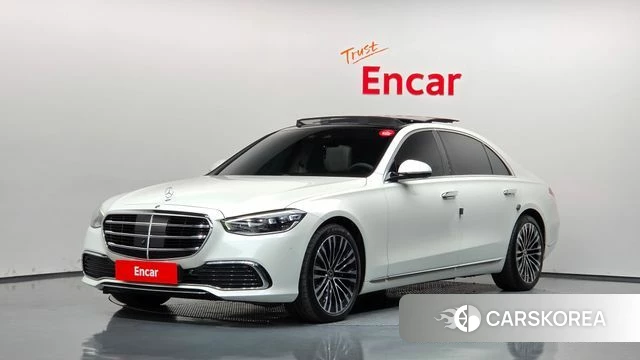 Mercedes-Benz S-Class W223 2022 Белый из Кореи