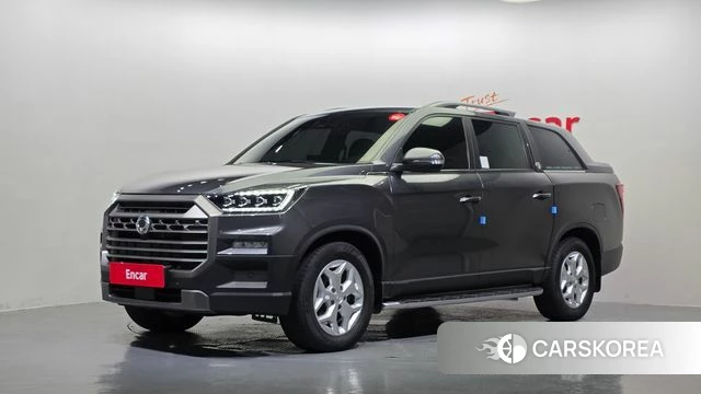 Ssangyong The New Rexton Sport 2024 Серый из Кореи