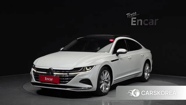 Volkswagen Arteon 2023 Белый из Кореи