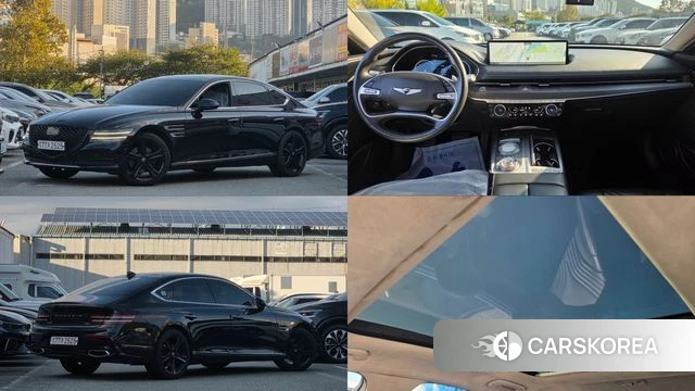 Genesis G80 (RG3) 2020 Черный из Кореи