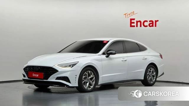 Hyundai Sonata (DN8) 2022 Белый из Кореи