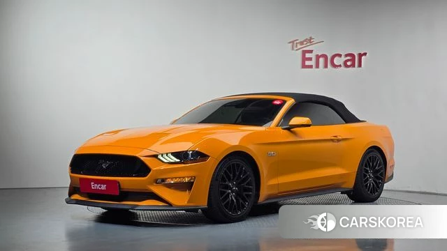 Ford Mustang 2018 Оранжевый из Кореи