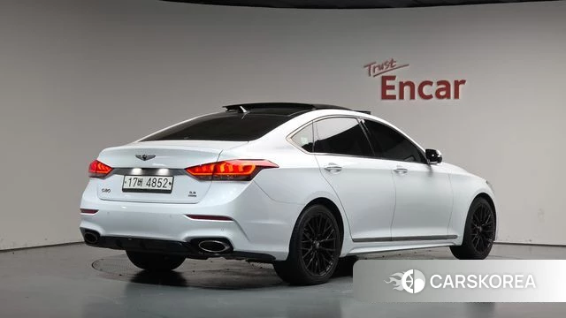 Genesis G80 2018 Белый из Кореи