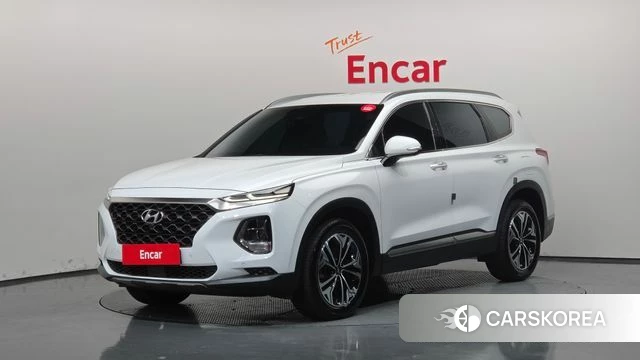 Hyundai Santa Fe TM 2019 Белый из Кореи