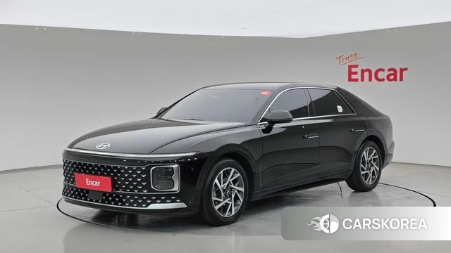 Hyundai Grandeur Hybrid (GN7) 2024 Черный из Кореи