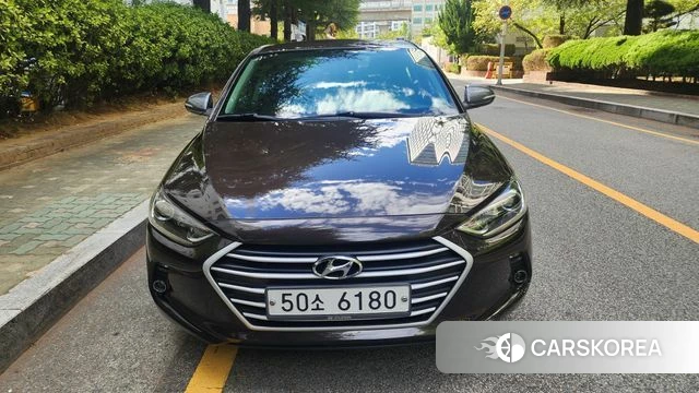 Hyundai Avante AD 2018 Коричневый из Кореи
