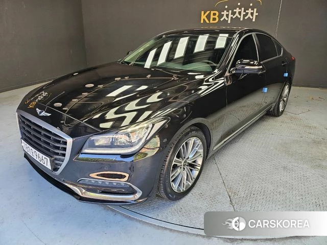 Genesis G80 2018 Черный из Кореи